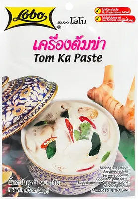 Produktbild von Lobo Tom Ka Würzpaste Thai Style 50g