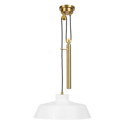Immagine prodotto di Candor lampada a sospensione bianco opaco, ottone Feiss FE-CANDOR-P