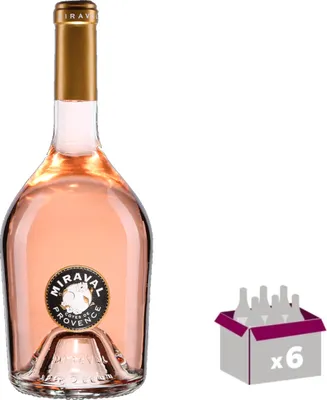 Produktbild von Best Of Provence - Miravla Jolie-pitt x6 - Rosé Côtes de Provence 2024 75cl