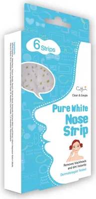Image de Cettua Pure White Nose Strip 6 bandes nettoyantes pour le nez, 6 pièces