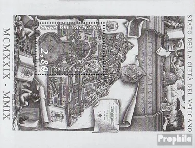 Produktbild von Briefmarken Vatikanstadt 2009 Mi Block32 (kompl.Ausg.) gestempelt 80 Jahre Vatikanstadt