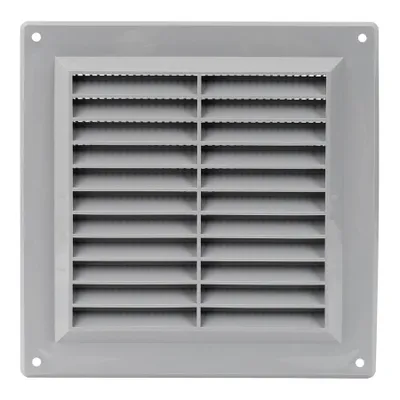 Produktbild von Europlast VR1515P – Lüftungsgitter Kunststoff, 150x150mm, grau