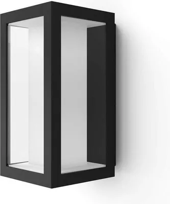 Immagine prodotto di Lampade da esterno con regolazione dell'intensità luminosa e grado di protezione IP44 - Modello Smal, nero, luce colorata, resistenti all'acqua, compatibili con Alexa e Google Home