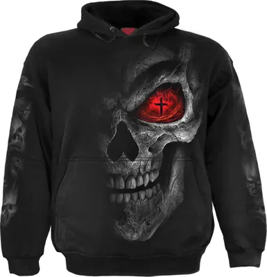 Produktbild von Spiral Kapuzenpullover Herren Death Stare schwarz M