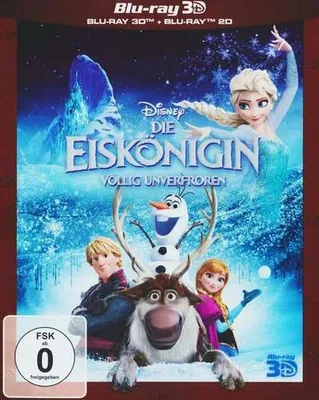 Obrázok produktu pre Die Eiskönigin - Völlig unverfroren [Blu-ray 3D+2D]