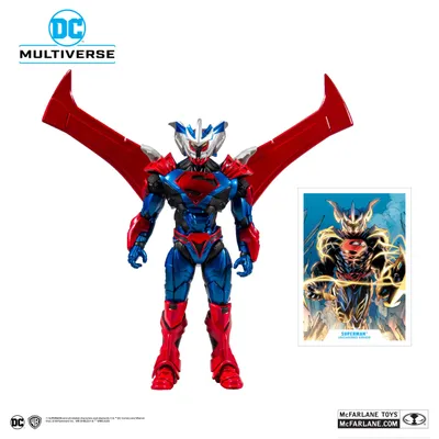 Produktbild von McFarlane Toys Superman Unchained Armor Actionfigur 18 cm MCF15602-7