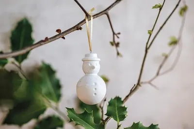 Image de as. by Villeroy & Boch Ornament Winter Glow Bonhomme de neige