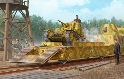 Immagine prodotto di Carrello di trasporto carri armati Trumpeter 1:35, 01508