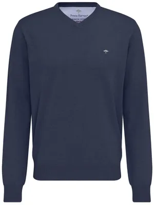 Image de Pull-over Fynch-Hatton Pull en maille avec col en V
