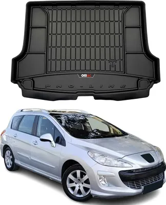 Produktbild von OMAC Gummi Kofferraumwanne für Peugeot 308 Kombi 2007-2013. TPE Laderaumwanne