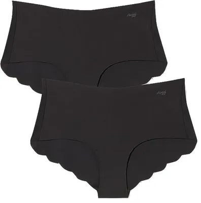 Produktbild von Sloggi Damen Unterhose Zero Microfibre 2.0 H Short, Recycelte Mikrofaser, 2-Pack
