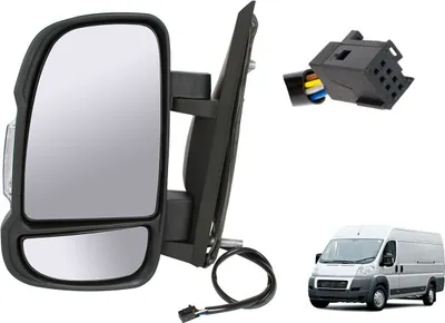 Immagine prodotto di Specchio retrovisore esterno SINISTRO A BRACCIO CORTO elettrico per Citroen Jumper II dal 2006-