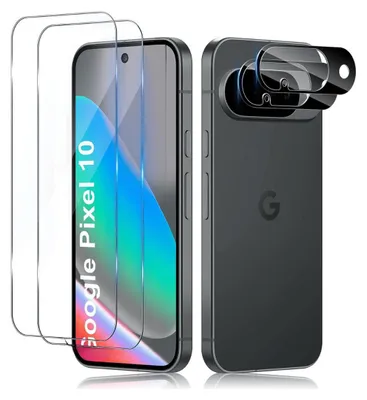 Produktbild von 2X Schutzglas für Google Pixel 10 Display Kamera Panzerfolie Hartglas Full Screen 3D