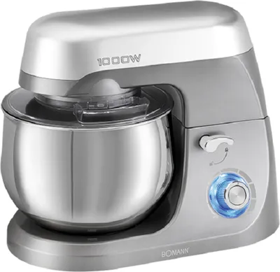 Obrázek produktu pro Bomann KM 6009 CB, 5 l, Titanová, Otočné, 3 kg, Nerezová ocel, 1000 W