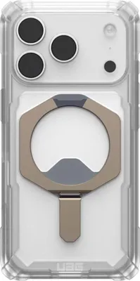 Image de Urban Armor Gear 114527114G36, Housse, Apple, iPhone 17 Pro, 16 cm (6.3"), Titan, Transparent