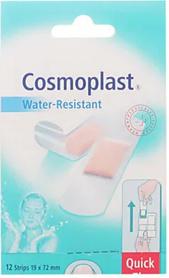 Produktbild von Cosmoplast Pflaster Quick Zip Water Resistant 20 Einheiten
