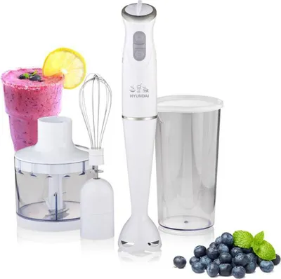 Zdjęcie produktu dla Hyundai HB 983, Blender immersyjny, 0,6 l, 1,45 m, 380 W, Biały, Szary