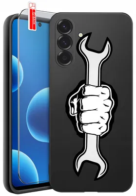 Produktbild von Hüllen für das Samsung A37 5G – Designs | Mattes Silikon-Case + 9H-Glas