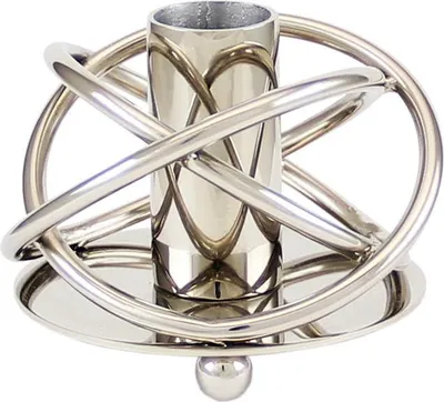 Image de Kaheku Bougeoir Crowne Acier inoxydable, diamètre 9 cm, hauteur 7 cm 1129014497