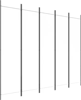 A product shot of a room divider with multiple panels.