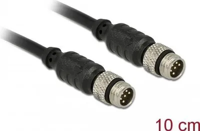 Image de DELOCK M8 Sensor-Aktorverlängerungskabel 6 Pin Stecker