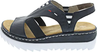 Produktbild von Rieker Damen Businessschuhe V44Y514 Farbe: Blau Größe: 36