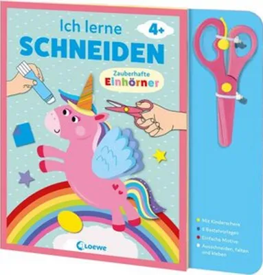 Produktbild von Ich lerne schneiden - Zauberhafte Einhörner