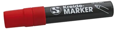 Produktbild von Schneider Kreidestift rot 15 mm, abwischbar, für alle glatten Oberflächen