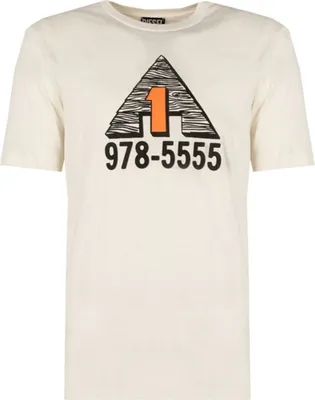 Immagine prodotto di Diesel T-shirt "T-Just" - A03817-0GRAM-129 - Beige- Taglia: S(EU)