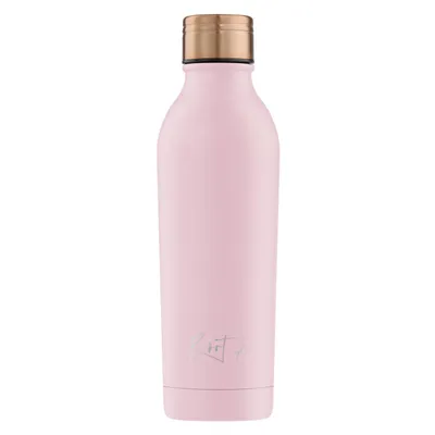 Obrázok produktu pre Root7 - Termoska z nerezovej ocele 500ml OneBottle - Termo fľaša na pitie z nerezovej ocele, tesný uzáver, termo fľaše na pitie - termo fľaša nepriepustná ružová