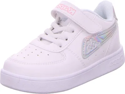Produktbild von Kappa Mädchen Sneaker Bash GC 22974-21, 22974-22, 22974-24, 22974-25, 22974-26, 22974-27 KAP-280032M weiß 21