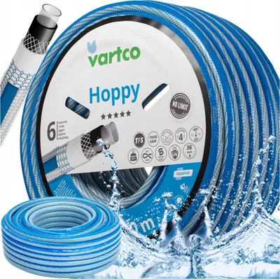 Obrázek produktu pro Zahradní hadice Vartco 1/2" 50m "Hoppy Pro" | Modrá