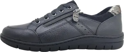 Image de Chaussures de ville pour femmes, lacets, noires, pour le quotidien
