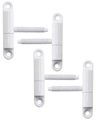 Produktbild von SOTECH Türband Einbohrband 15 x 83 mm mit Zapfen M8 x 50 mm weiß (4 Stück)