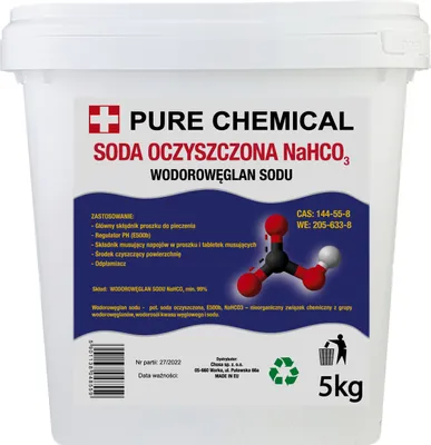 Zdjęcie produktu dla PURE CHEMICAL | Czysta soda oczyszczona 5 kg