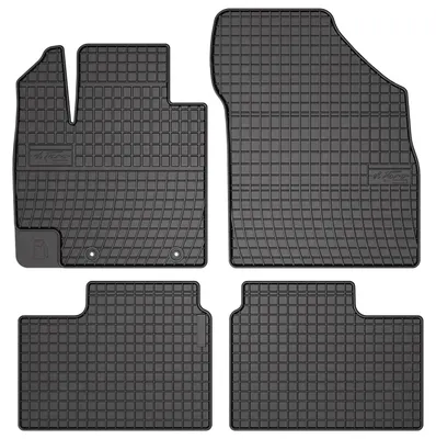 Zdjęcie produktu dla Dywaniki gumowe do Suzuki Ignis III 2015- (hatchback) – 4 szt., czarne, dopasowane – Wielganizator SolidPRO