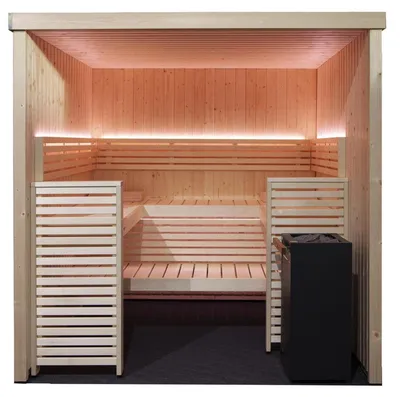 Immagine prodotto di Cabina sauna Harvia Variant - Ingrandisci immagine - 206 x 204 x 204 cm