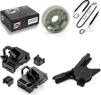 Produktbild von Fensterheber Reparatursatz Set Gehäuse Clips VR für SEAT CORDOBA 6K2 4/5-trg