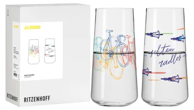 Produktbild von Ritzenhoff Radsport Universalglas-Set 2 Gläser 614 ml Kristallglas