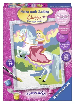 Produktbild von Ravensburger Malen nach Zahlen Classic Jeder kann malen romatic