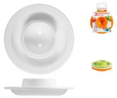 Immagine prodotto di COSMOPLAST Set 3 Portauovo Tondo