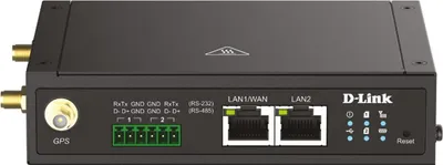 Imagen del producto de Puerta de enlace (gateway) D-Link DOM-530-TSO para IIoT con tecnología 4G LTE