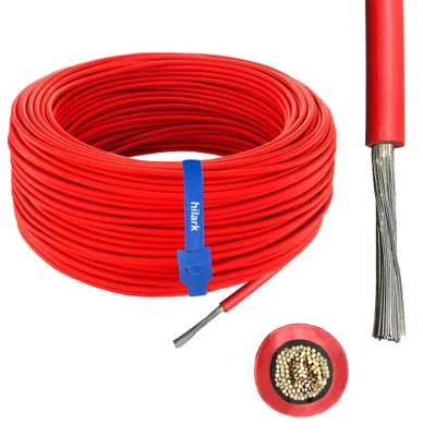 Image de Câble solaire photovoltaïque rouge 1x4mm² 10m ou multiple