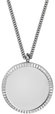 Produktbild von Fossil Halskette-Anhänger Damen Ellis Edelstahl Silber-Ton JF04978040
