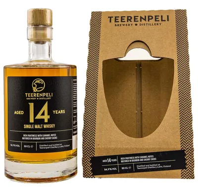 Produktbild von Teerenpeli 14 Jahre - Bourbon & Sherry Cask Matured - Single Malt Whisky