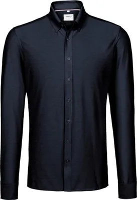 Produktbild von HAKRO Hemd Natural Stretch Regular Regular Fit Gr. M tinte