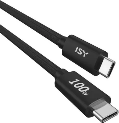 Obrázek produktu pro Kabel ISY IUC-5900 USB-C - 1,8 m 100 W