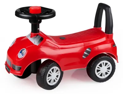Productafbeelding van Eddy Toys Loopauto - Zitauto voor peuters - Loopfiets met claxon
