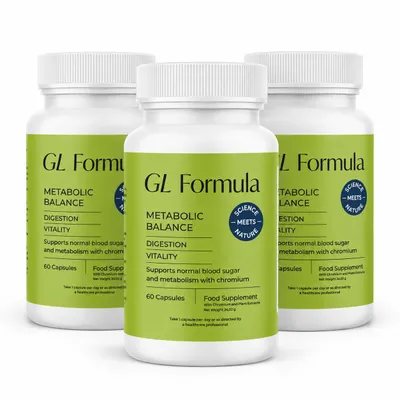 Image de SET 3x60 GL Formula Original - Soutien naturel pour le métabolisme. 60 capsules