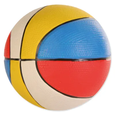 Image de Ballon de basket Trixie, en latex, ø 13 cm, couleur pétrole